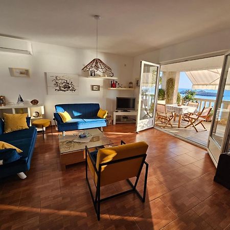 Beachfront First Line View Sveti Stefan Buitenkant foto