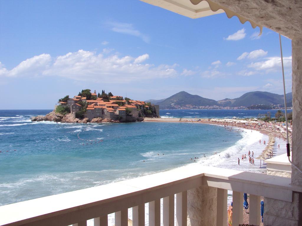 Beachfront First Line View Sveti Stefan Kamer foto